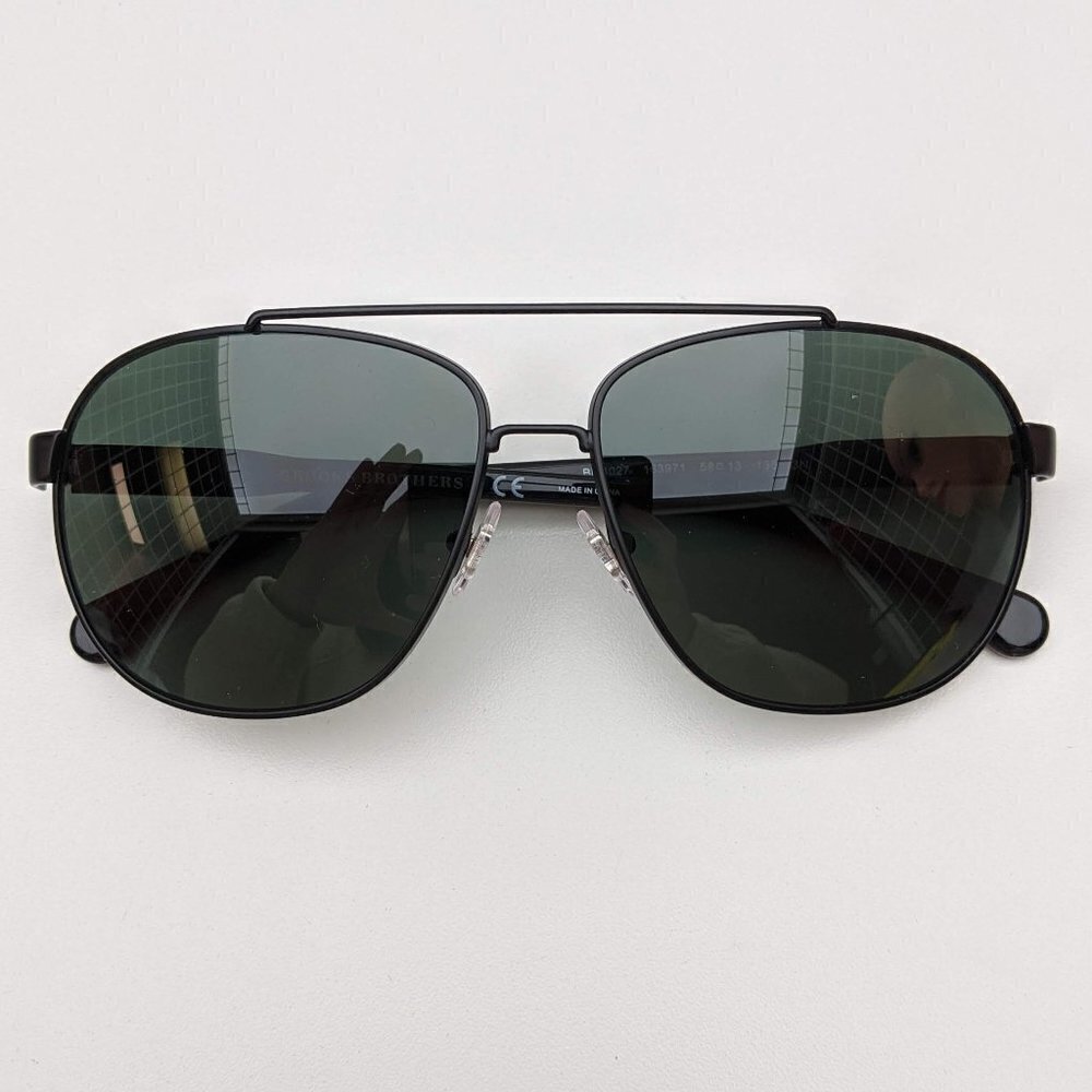 🕶️Brooks Brothers BB4027 Aviator 163971 Men's Sunglasses 58/13 135 /KAE341🕶️​